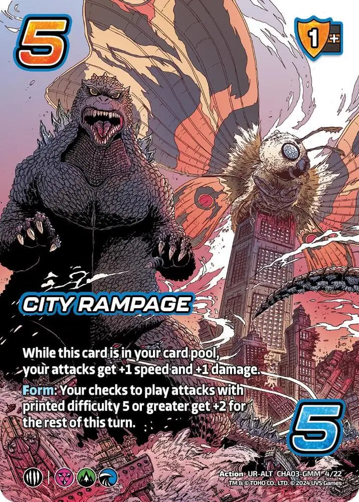 City Rampage (Alternate Art) card front