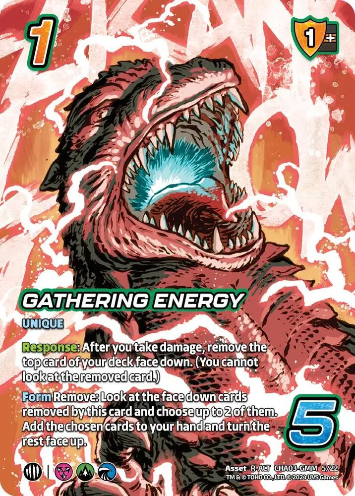 Gathering Energy (Alternate Art) card front