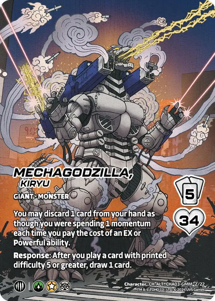 Mechagodzilla, Kiryu (Alternate Art) card front