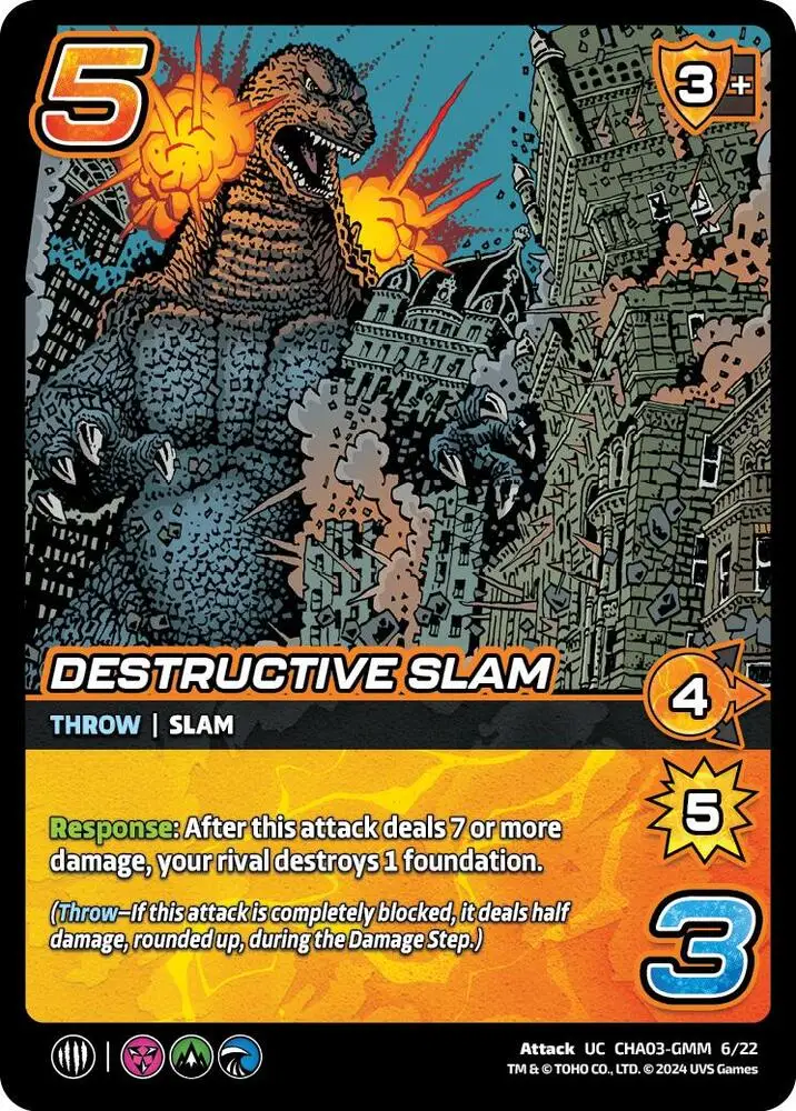 Destructive Slam card front