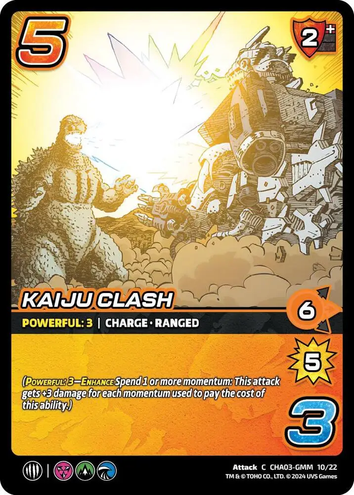 Kaiju Clash card front