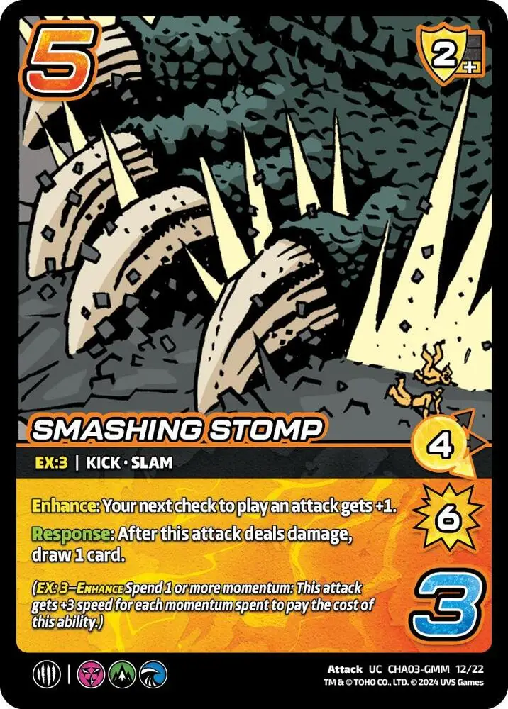Smashing Stomp card front