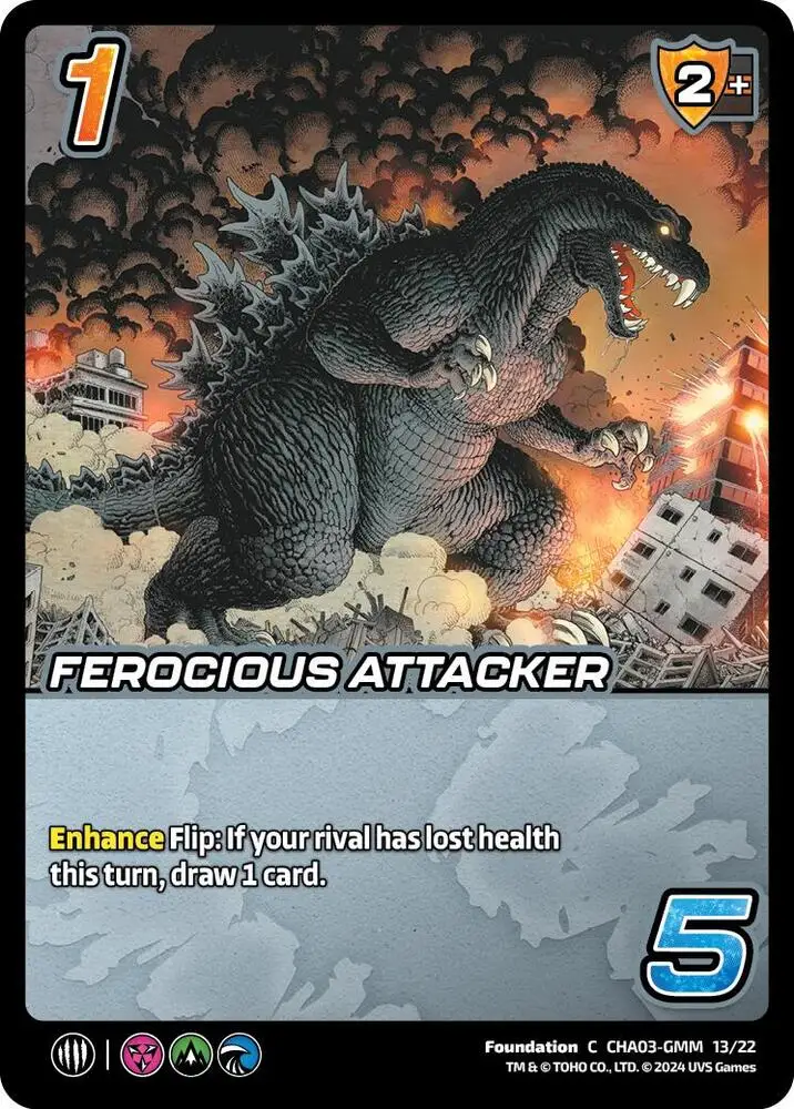 Ferocious Attacker card front