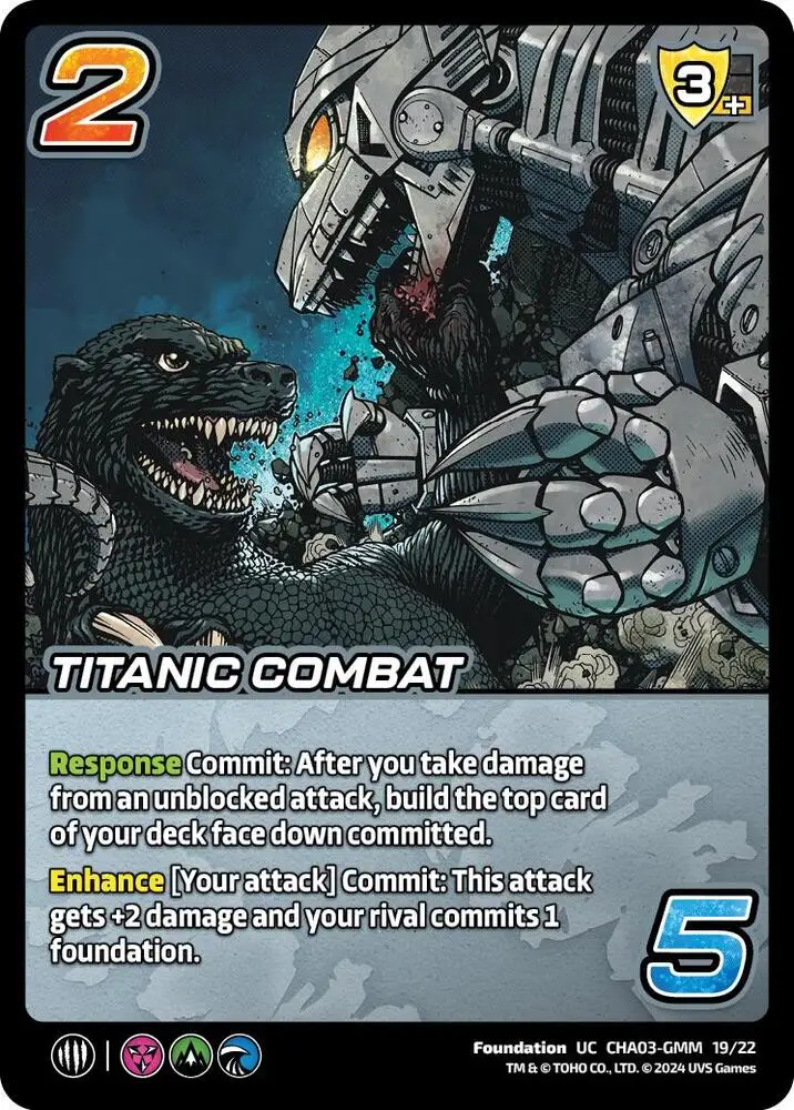 Titanic Combat card front