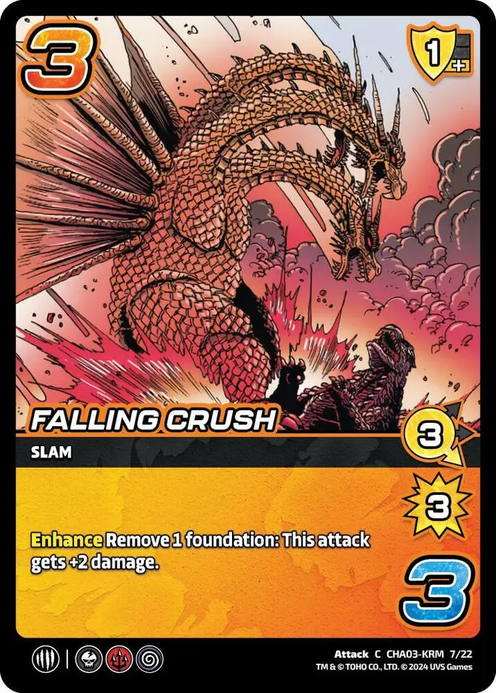 Falling Crush card front