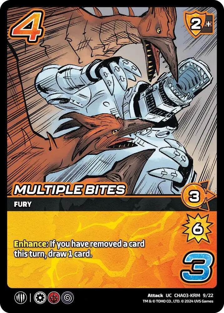 Multiple Bites card front