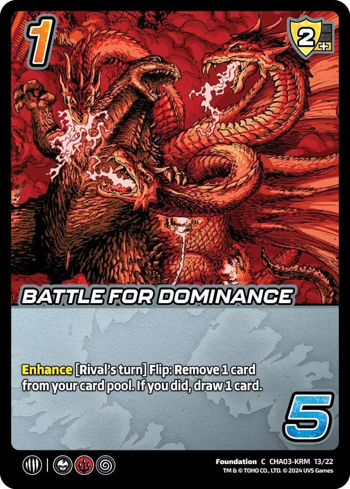 Battle For Dominance card front