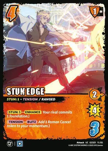 STUN EDGE card front
