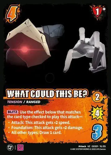 WHAT COULD THIS BE? card front