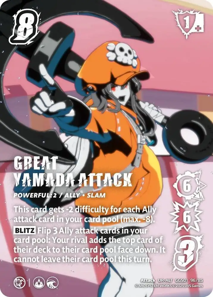 GREAT YAMADA ATTACK (Alternate Art) card front