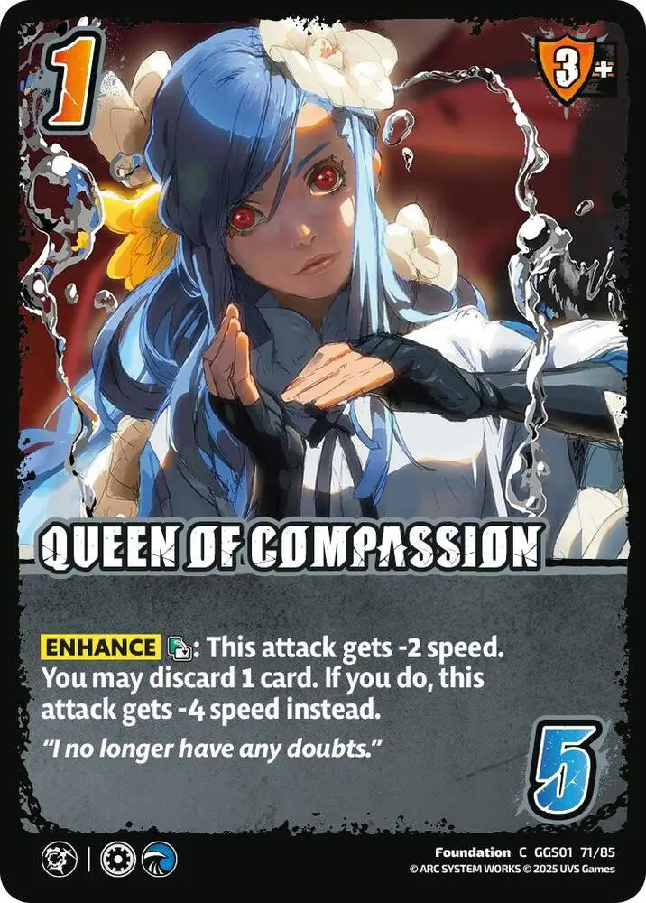 QUEEN OF COMPASSION card front