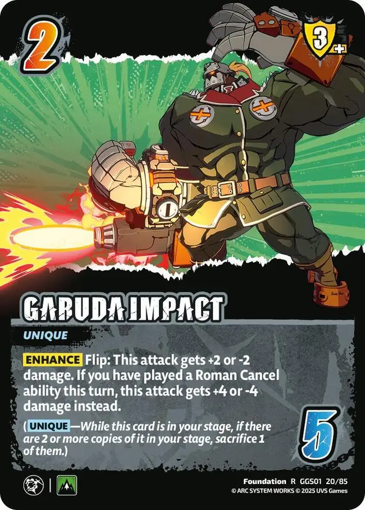 GARUDA IMPACT card front