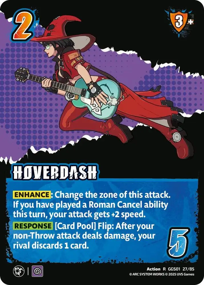 HOVERDASH card front