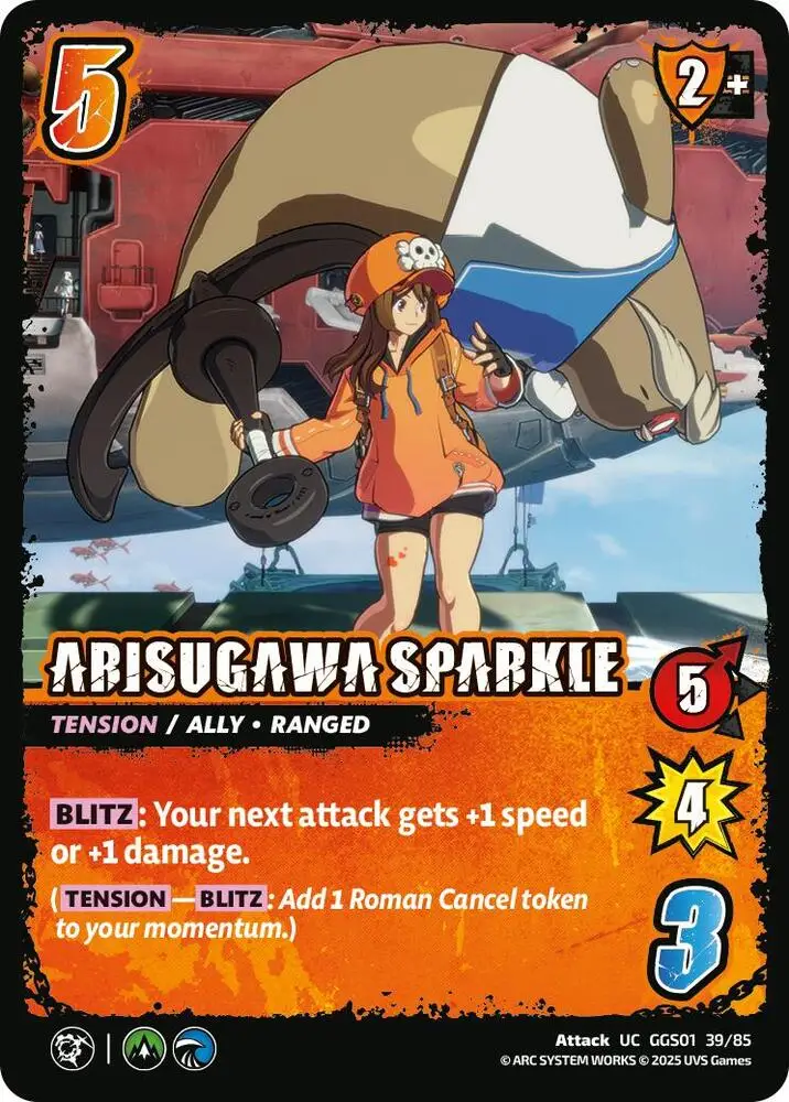 ARISUGAWA SPARKLE card front