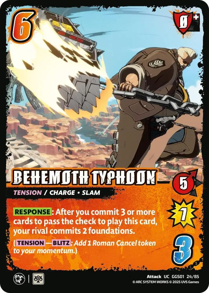 BEHEMOTH TYPHOON card front
