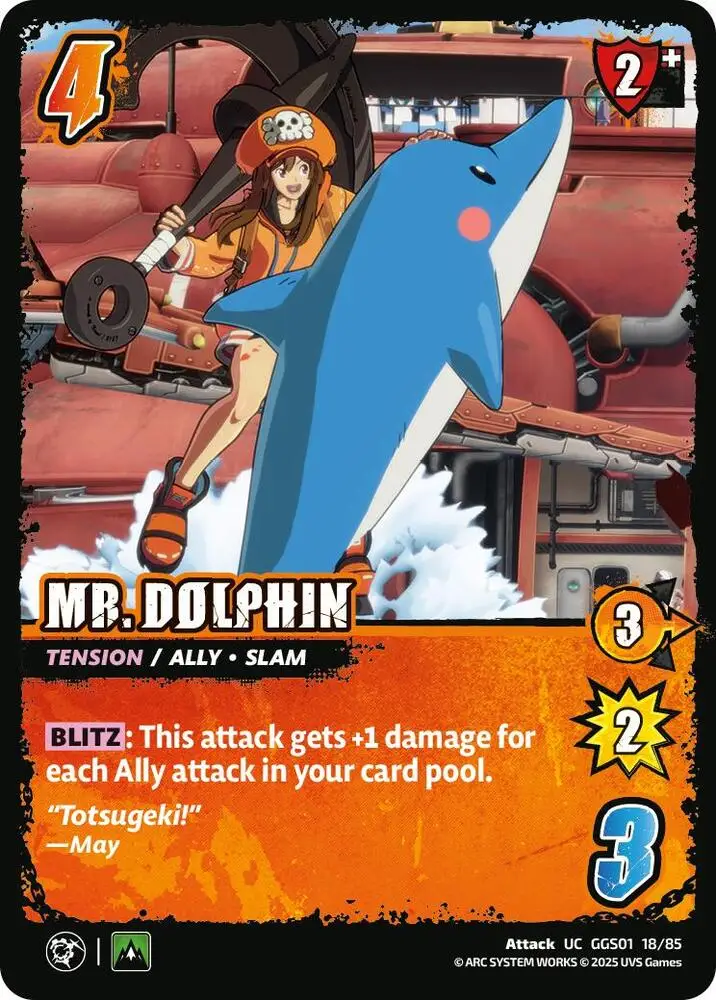 MR. DOLPHIN card front