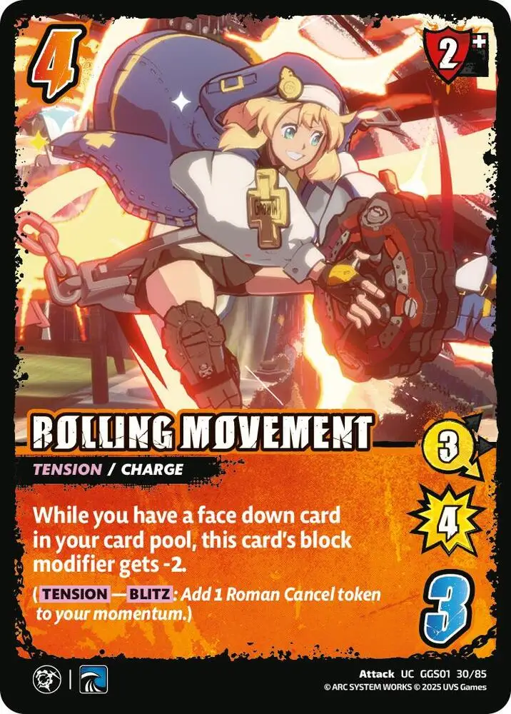 ROLLING MOVEMENT card front