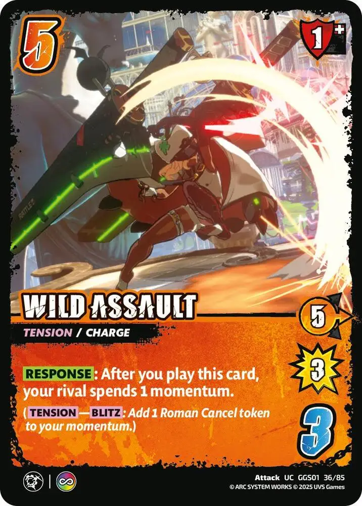 WILD ASSAULT card front