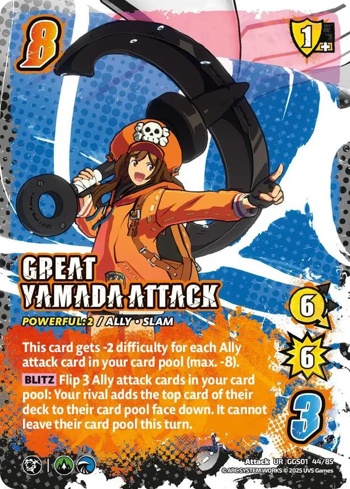 GREAT YAMADA ATTACK card front