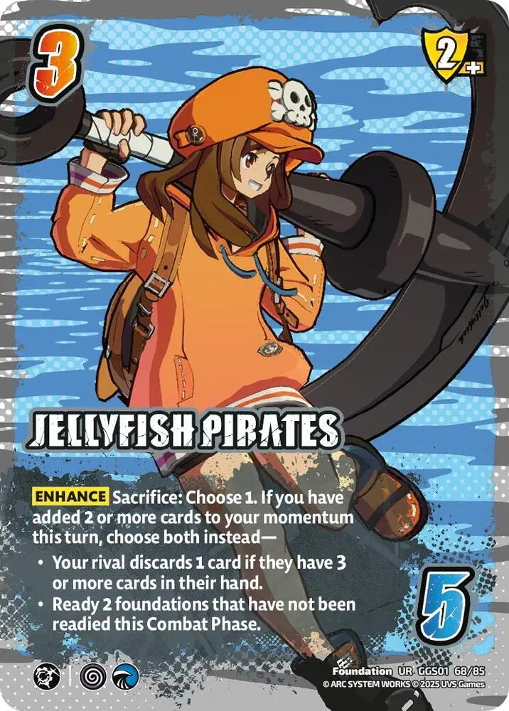 JELLYFISH PIRATES card front