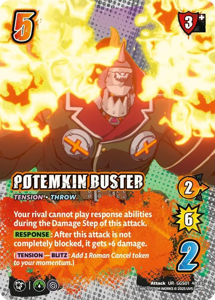 POTEMKIN BUSTER card front