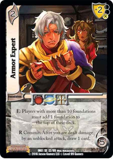 Armor Expert card front