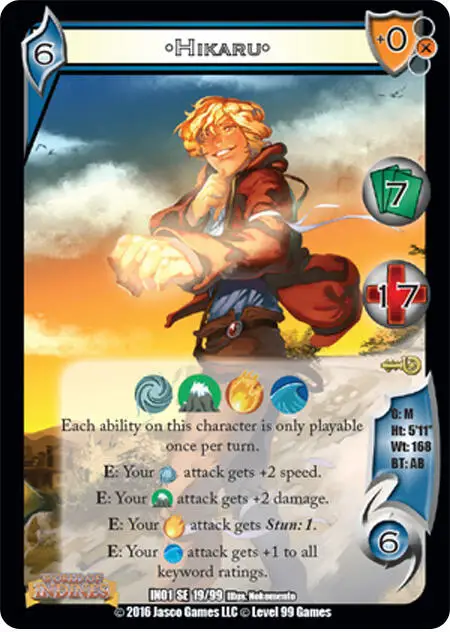 Hikaru card front