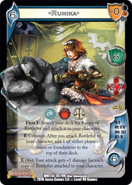 Runika card front