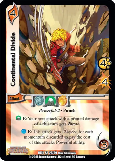 Continental Divide card front