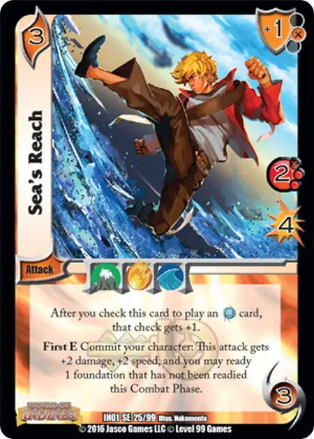 Sea's Reach card front