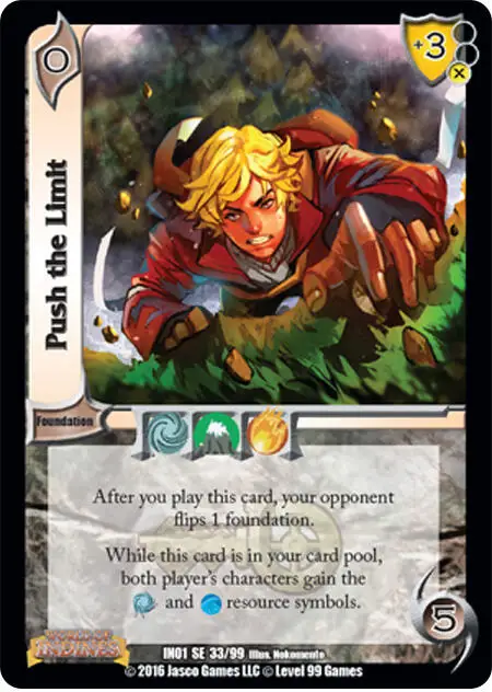 Push the Limit card front