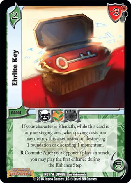 Ehrlite Key card front