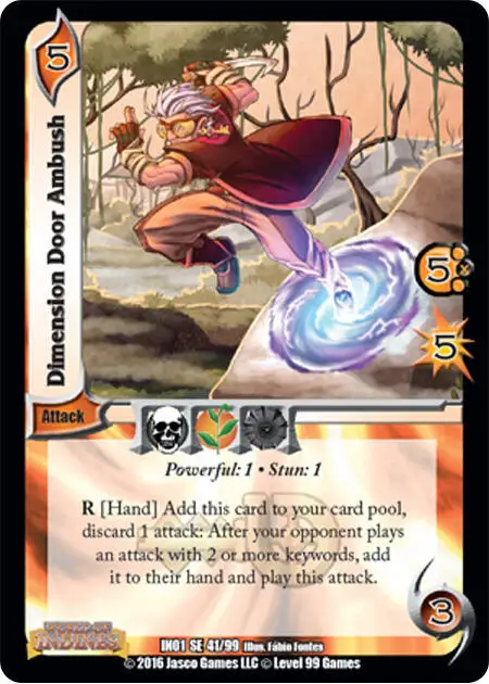 Dimension Door Ambush card front