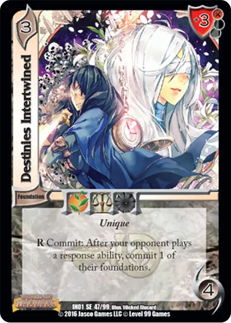 Destinies Intertwined card front