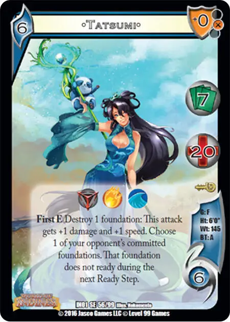 Tatsumi card front