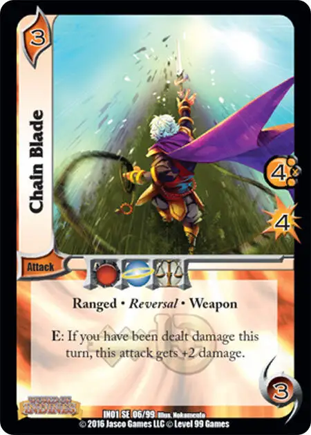 Chain Blade card front
