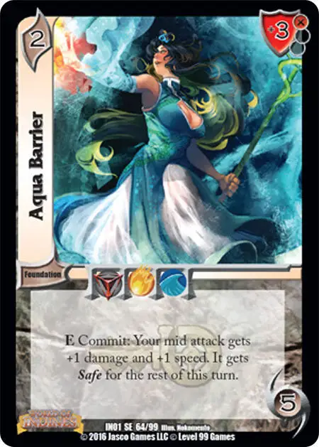 Aqua Barrier card front