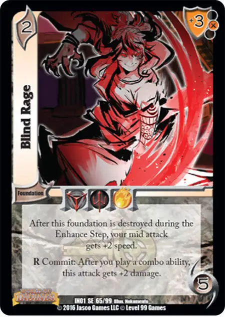 Blind Rage card front
