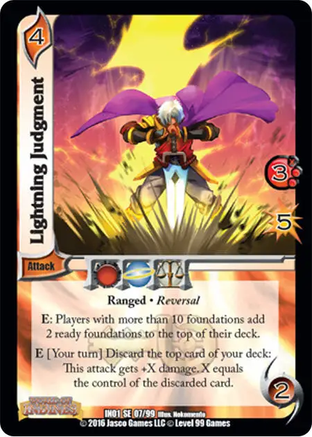 Lightning Judgment card front