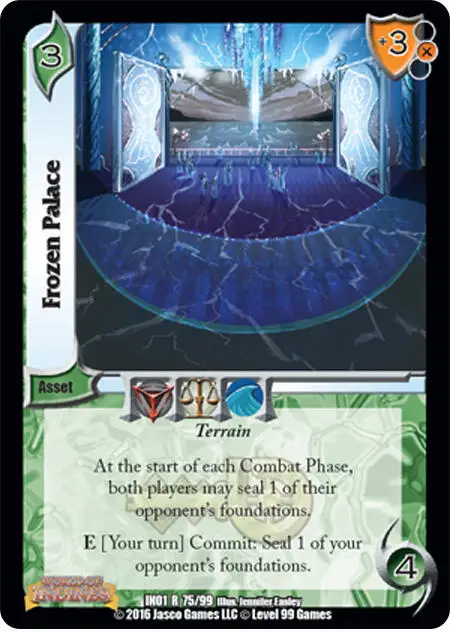 Frozen Palace card front