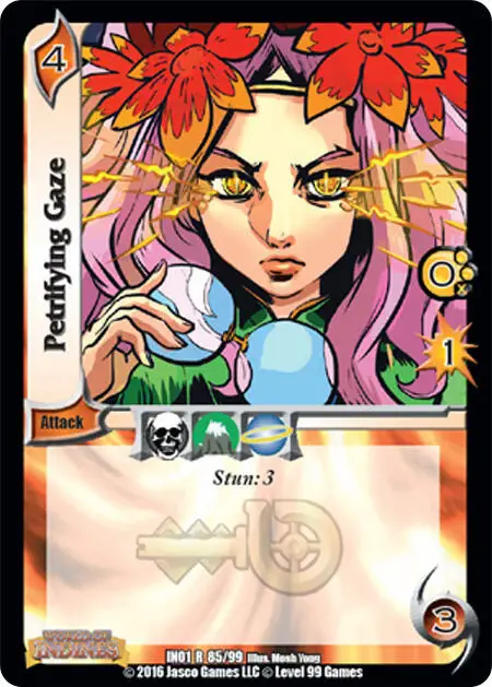 Petrifying Gaze card front
