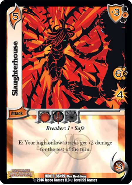 Slaughterhouse card front