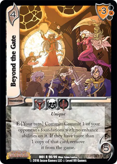 Beyond the Gate card front