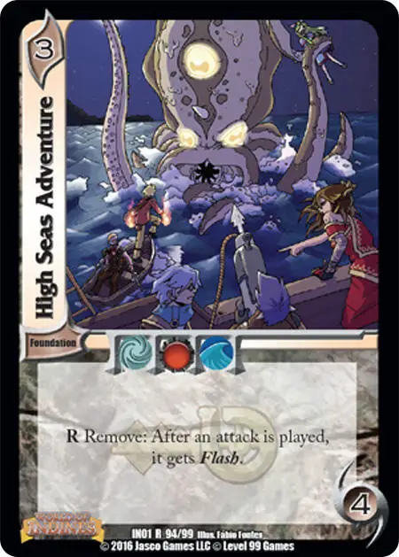 High Seas Adventure card front
