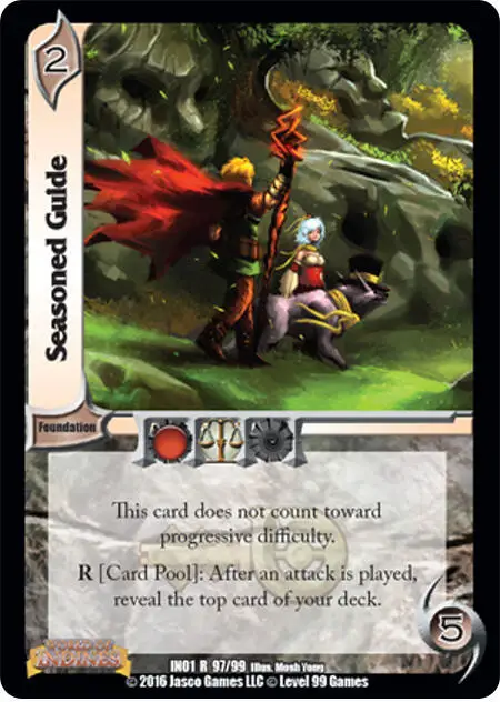 Seasoned Guide card front