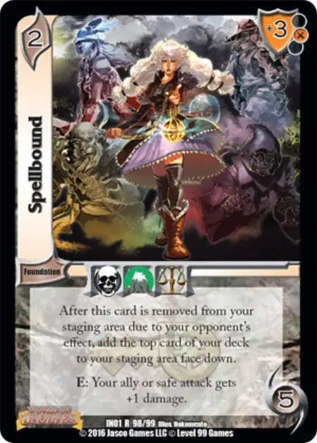 Spellbound card front