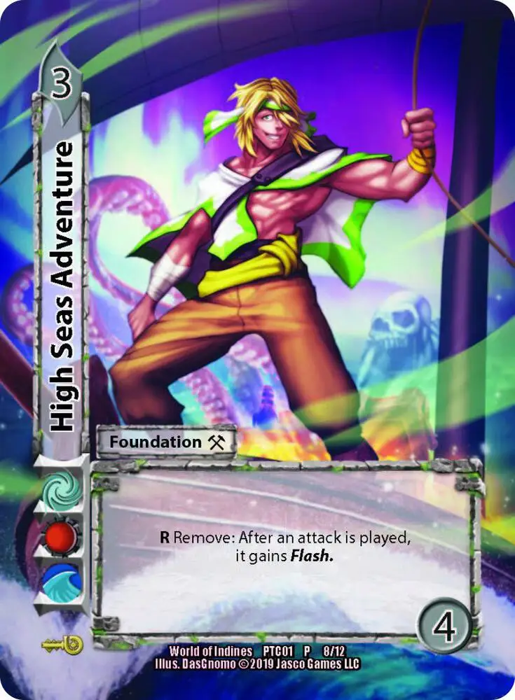 High Seas Adventure (Full Art) (2019 UFS PTC) card front