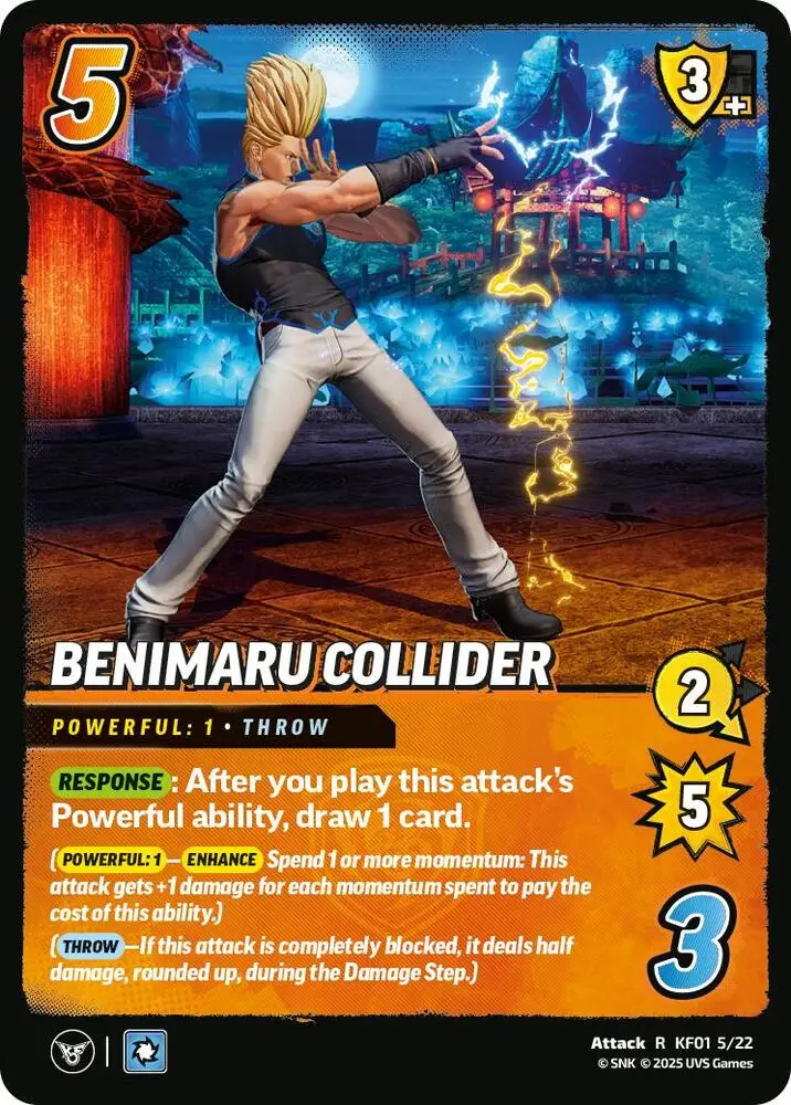 Benimaru Collider card front