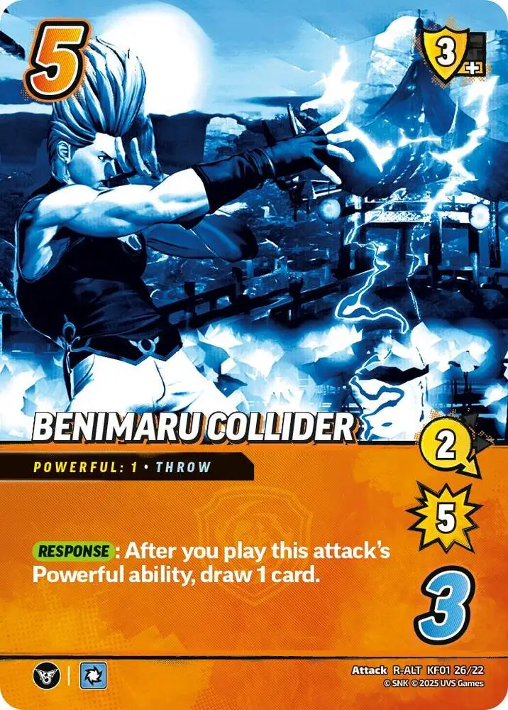 Benimaru Collider (Alternative Art) card front