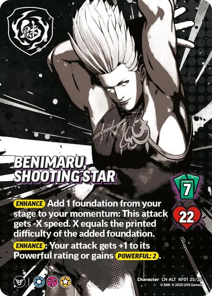 Benimaru, Shooting Star (Alternative Art) card front